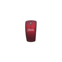  Беспроводная мышь QBIQ M990 прорез. (red)