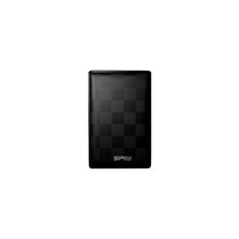 Внешний жесткий диск Silicon Power 500Gb Diamond D03 Black SP500GBPHDD03S3K