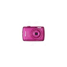 Фотокамера цифровая Nikon Coolpix S01. Цвет: розовый