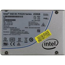 Накопитель SSD 450 Gb U.2 Intel DC P3520 Series    SSDPE2MX450G701    2.5" 3D MLC