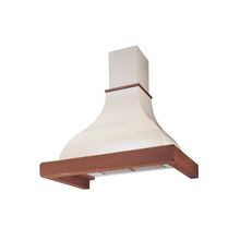 Вытяжка JET AIR MEMPHIS 90 WH (металл белый,гофрированный, дерево нетонир.)