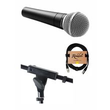 SHURE SM58-LCE + КАБЕЛЬ + СТОЙКА