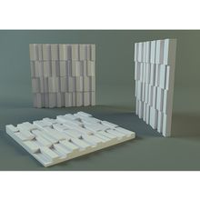 3D панель для стен "Мозаика" из гипса