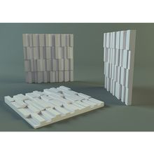 3D панель для стен "Мозаика" из гипса