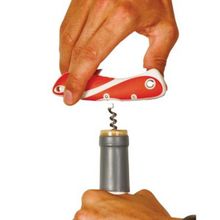 Wichard Нож моряка складной черно-белый со штопором Wichard Aquaterra 10153 115 195 мм