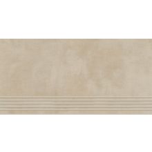 Paradyz Tecniq Tecniq Beige Stopnica Prosta Nacinana Mat. плитка напольная 298 мм*598 10 мм