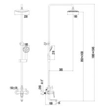 Душевая система Lemark Omega (LM3162C)