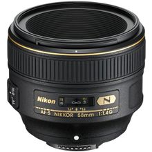 Объектив Nikon Nikkor AF-S 58mm f 1.4G