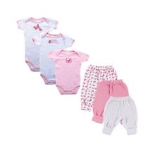 Luvable Friends 3+3 розовый