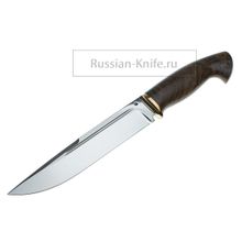 Нож "Медведь" (сталь Х12МФ) кап ореха, А.Чебурков
