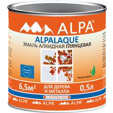 Alpa laque 2.5 л супербелая матовая