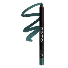 Гелевая водостойкая подводка-карандаш для глаз #78 цвет темный Морская волна с шиммером Provoc Gel Eye Liner Enchanting