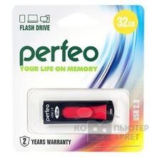 Perfeo USB Drive 32GB S01 Black PF-S01B032