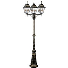 Садово-парковый светильник Arte Lamp Berlin A1017PA-3BN