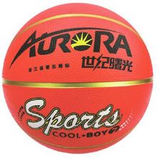 Мяч баскетбольный AURORA Sports, размер 7, материал-резина, оранжево-золотистый