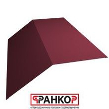 Конек плоский Grand Line 145*145 мм Zn L-2м