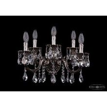 Bohemia Ivele Crystal 1700 5 A NB бра (настенный светильник хрустальный)