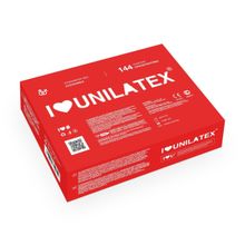 Unilatex Презервативы Unilatex Strawberry с клубничным ароматом - 144 шт. (красный)