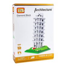 Конструктор loz Пизанская башня. серия архитектура, 9+