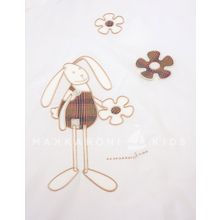 Makkaroni Kids 60х120 см 6 предметов Bunny бежевый