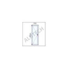Дверь - алюминиевый профиль Alutech холодный (700х2200 мм)"