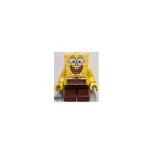 Lego Sponge Bob BOB028 Large Grin and Black Eyebrows (Задорный Губка Боб) 2011