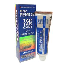 LG Perioe Tar Tar Care Strong Mint Зубная паста против образования зубного камня, 120 г