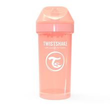 Twistshake Поильник Twistshake Kid Cup. 360 мл. Пастельный персиковый (Pastel Peach). Возраст 12+m. Арт. 78322	 78322