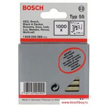 Bosch Набор 1000 Скрепок T55 19 6 мм смоляная (1609200389 , 1.609.200.389)