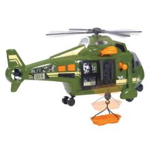 Игрушка DICKIE 3308363 Вертолёт военный 41см (свет, звук).