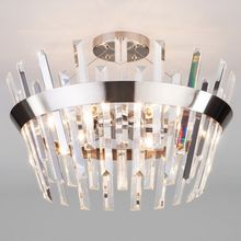 TK Lighting Светильник на штанге TK Lighting Steccato 10111 5 сатин-никель прозрачный ID - 437730