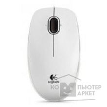 Logitech 910-003360  Mouse B100 White USB OEM