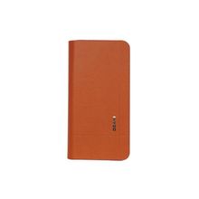 Кожаный чехол для iPhone 5 Ozaki O!coat Aim, цвет vitality   orange (OC552VY)
