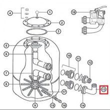 Муфта-колено для фильтра Hayward Powerline Polyester Ø500–600 мм