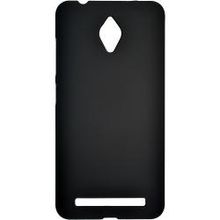 чехол-крышка SkinBox 4People для Asus Zenfone Go ZC451TG, черный, защитная пленка в комплекте