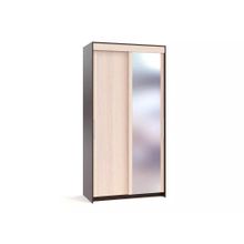 Сокол Шкаф-купе Контур ШР-124.2 с зеркалом Венге   Беленый дуб ID - 314452