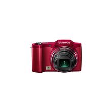 Olympus sz-14 14mpix красный 24x 3" 720p sd li-ion