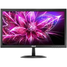 Монитор ASUS LCD 19.5" VX207NE Black {WLED, 1366x768, 5ms, 200 cd m2, 600:1 (ASCR 100M:1), D-Sub, DVI-D}