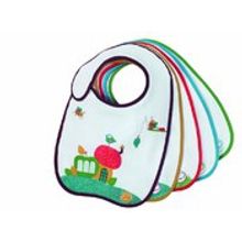 Bebe Confort нагрудник с рисунком, застежка Velcro (сбоку)