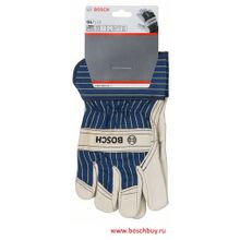 Bosch Защитные перчатки из воловьей кожи GL FL 11 (1 пара) (2607990110 , 2.607.990.110)