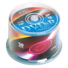 DVD+R диск 16х VS 4.7 Гб, 50 дисков.