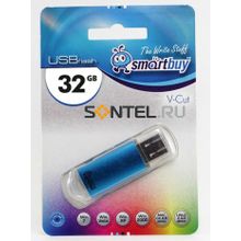 SB32GBVC-B, 32GB USB 2.0, V-Cut, Blue, SmartBuy