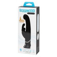 Черный вибратор-кролик G-Spot Stroking Vibrator - 24,2 см. (225592)