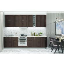 Кухня Тито прямая с двумя пеналами 3100мм (модульная)