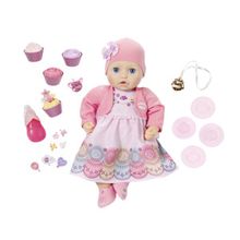 ZAPF Zapf Creation Baby Annabell 700-600 Бэби Аннабель Кукла многофункциональная Праздничная, 43 см 700-600