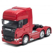 WELLY Welly 68000 Велли Модель тягача 1:64 Scania V8 R731 68000