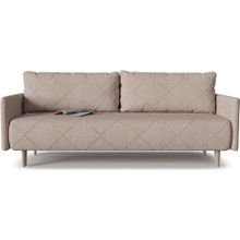 Смарт Диван прямой Mille 01 3-х местный с подлокотниками еврокнижка