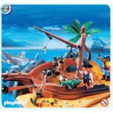 Playmobil Пиратский остров. Супер набор