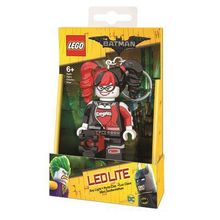 Брелок-фонарик для ключей Lego Batman Movie - Harley Quinn