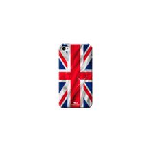 Накладка на заднюю часть для Apple iPhone 5 WHITE DIAMONDS Flag UK WD1210FLA05